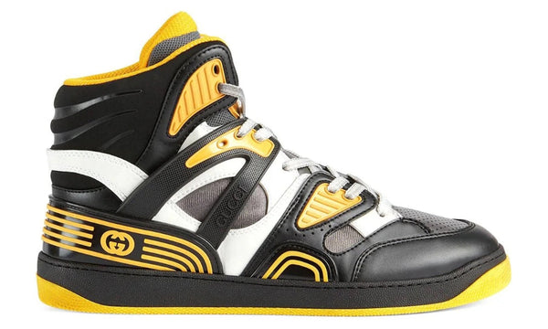 Gucci Basket "Black Yellow" - Dubai Sneakers