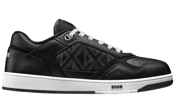 Dior B27 Low 'Black Smooth - White' - Dubai Sneakers
