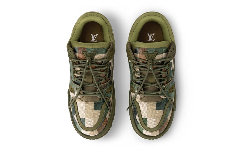 LV Trainer Maxi Sneaker 1ACNCZ "Khaki Green"