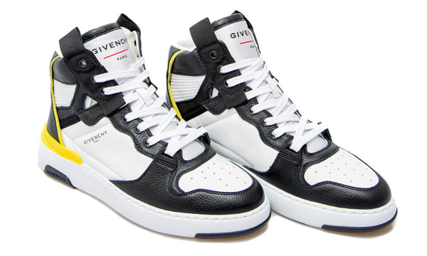 Givenchy Black And White High-top Wing Sneaker - Dubai Sneakers