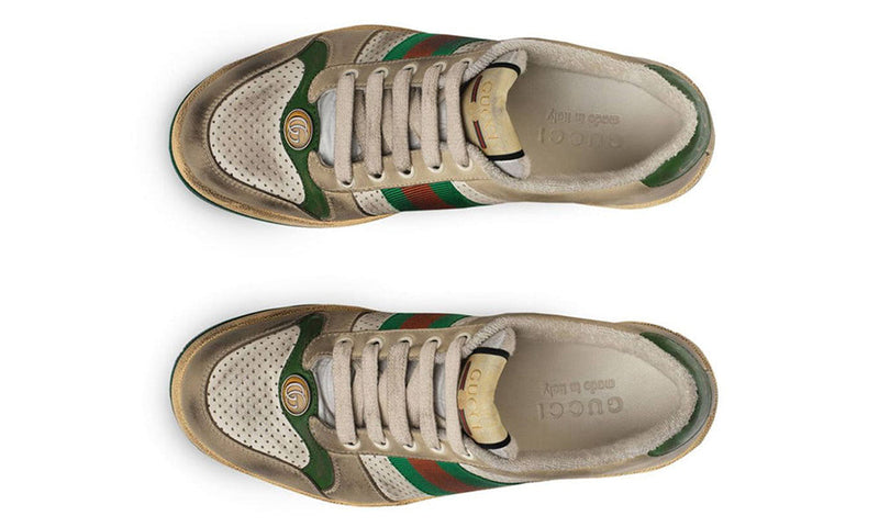 Gucci Screener leather sneaker - Dubai Sneakers