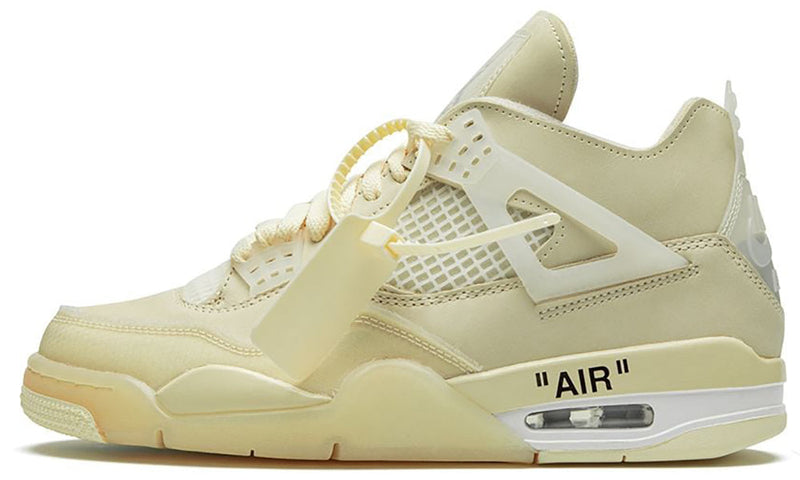 Nike X Off-White Air Jordan 4 off-white sail sneakers - Dubai Sneakers