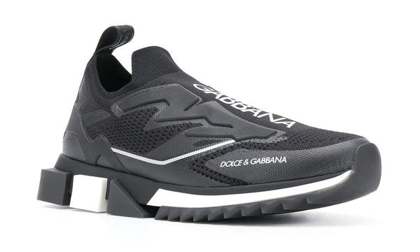 Dolce & Gabbana Logo Print SLIP-ON Trainers - Dubai Sneakers