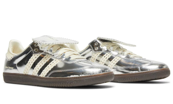 Adidas Wales Bonner x Samba 'Silver Metallic' - Dubai Sneakers