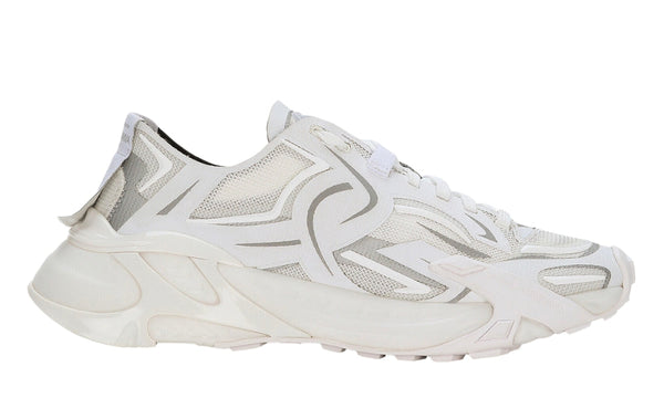 Dolce & Gabbana Technical fabric Fast sneakers 'White'