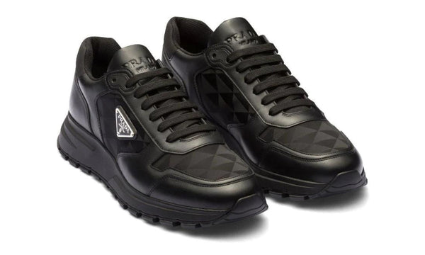 Prada Leather and Re-Nylon 'Black' - Dubai Sneakers