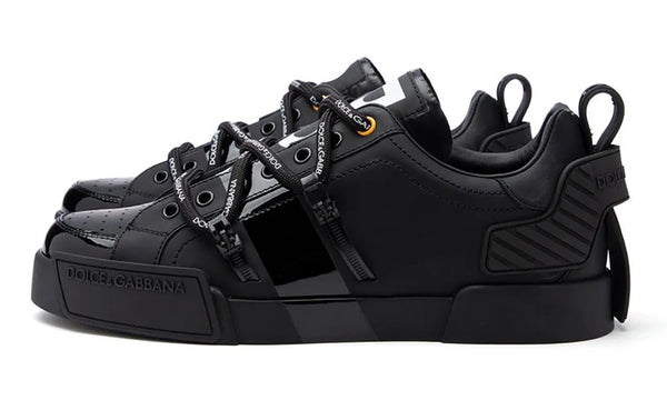 Dolce & Gabbana Portofino Sneakers in Black - Dubai Sneakers
