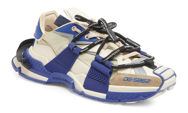DOLCE & GABBANA Bassa Leather Sneakers - Dubai Sneakers