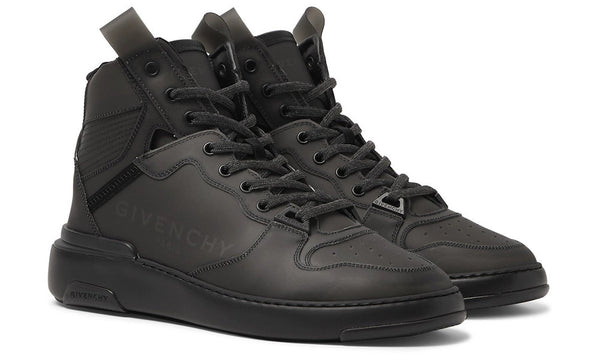 Givenchy Wing Leather-Trimmed Rubber Sneakers - Dubai Sneakers