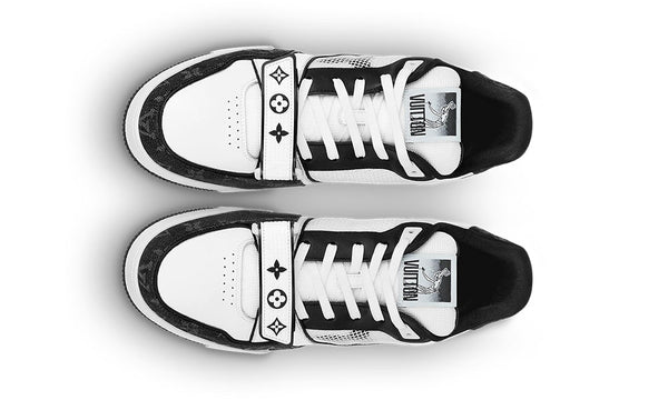 Louis Vuitton Trainer Sneaker "Black - White" - Dubai Sneakers