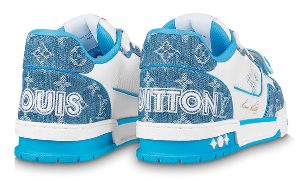 Louis Vuitton Trainer Sneaker "Blue" #1A9ZI2 - Dubai Sneakers