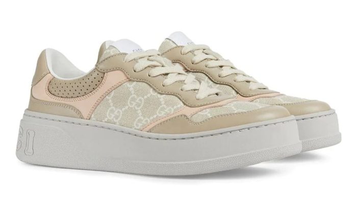 Gucci GG Panelled low-top Sneakers - Dubai Sneakers