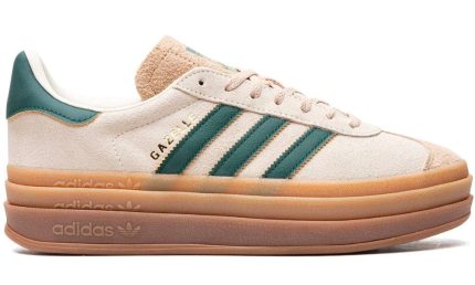 Adidas Gazelle Bold 'Cream Collegiate Green' - Dubai Sneakers