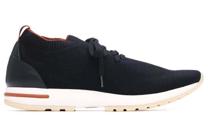 Loro Piana 360 Lp Flexy Walk Sneaker 'Black' - Dubai Sneakers