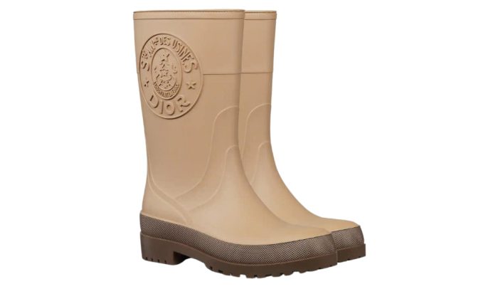 Dior Union Rain Boot 'Brown' - Dubai Sneakers