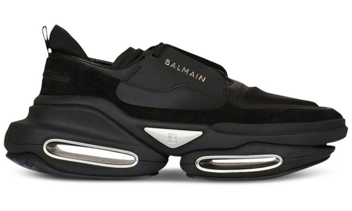 BALMAIN  B-Bold Runner Sneakers - Dubai Sneakers