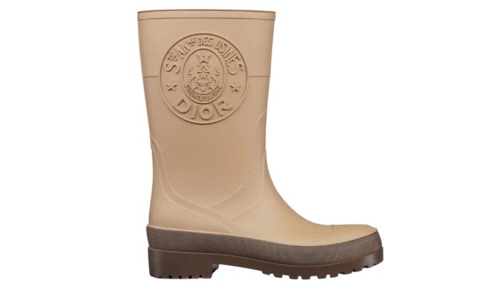 Dior Union Rain Boot 'Brown' - Dubai Sneakers