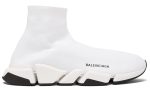 BALENCIAGA SPEED 2.0 LT WHITE & BLACK - Dubai Sneakers