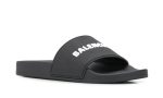 Balenciaga - Logo Pool Slides - Dubai Sneakers