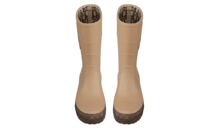 Dior Union Rain Boot 'Brown' - Dubai Sneakers