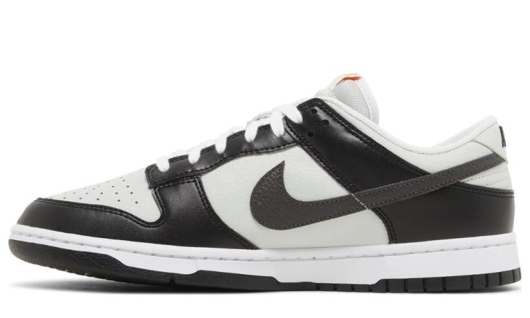 Nike Dunk Low 'Mini Swoosh - Black Total Orange' - Dubai Sneakers