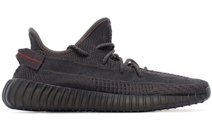 Yeezy Boost 350 V2 “Black - Static” - Dubai Sneakers