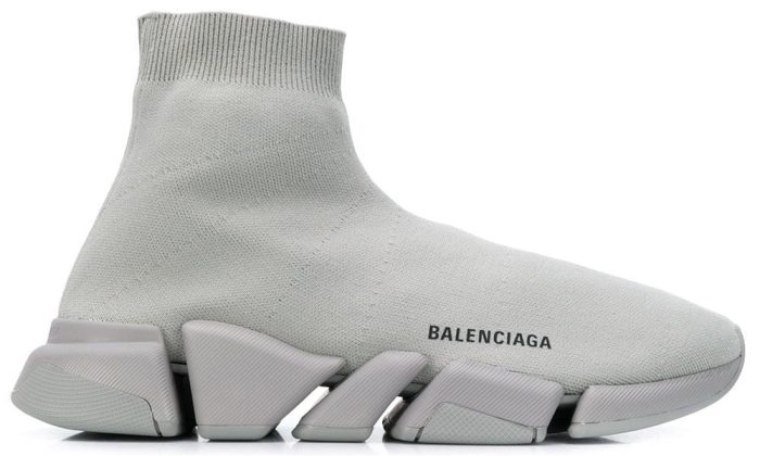 Balenciaga Speed 2.0 Sneaker Gray - Dubai Sneakers