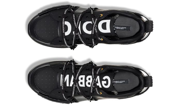 Dolce & Gabbana Portofino Sneakers in Black - Dubai Sneakers