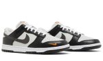 Nike Dunk Low 'Mini Swoosh - Black Total Orange' - Dubai Sneakers