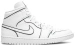 Air Jordan 1 Mid "Iridescent Outline" Sneakers - Dubai Sneakers