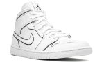 Air Jordan 1 Mid "Iridescent Outline" Sneakers - Dubai Sneakers