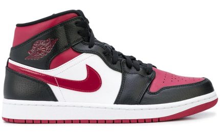 Air Jordan 1 Mid "Bred Toe" sneakers - Dubai Sneakers