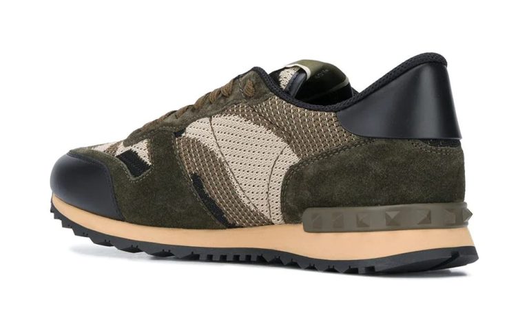 Valentino Garavani camouflage-pattern Rockrunner sneakers - Dubai Sneakers