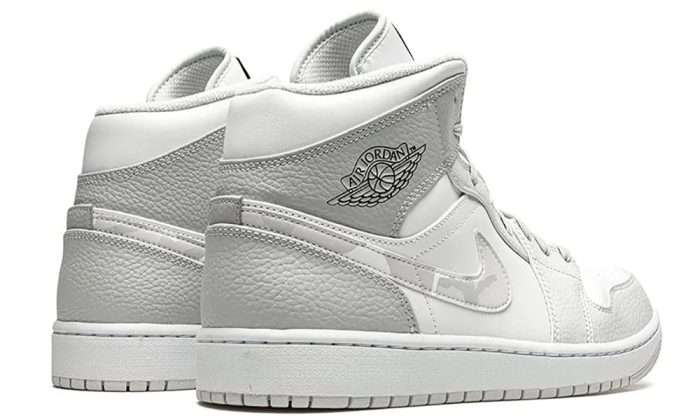 Air Jordan 1 Mid "White Camo" sneakers - Dubai Sneakers