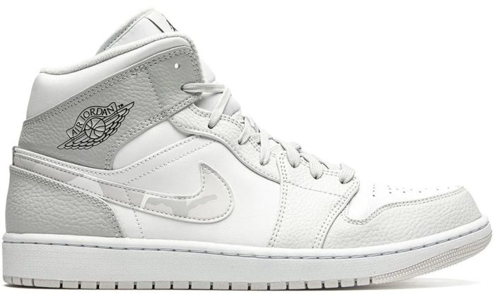 Air Jordan 1 Mid "White Camo" sneakers - Dubai Sneakers