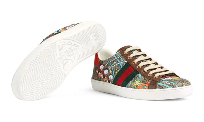 Disney x Gucci Donald Duck Ace Sneakers - Dubai Sneakers