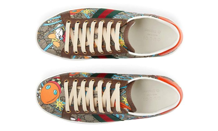 Disney x Gucci Donald Duck Ace Sneakers - Dubai Sneakers