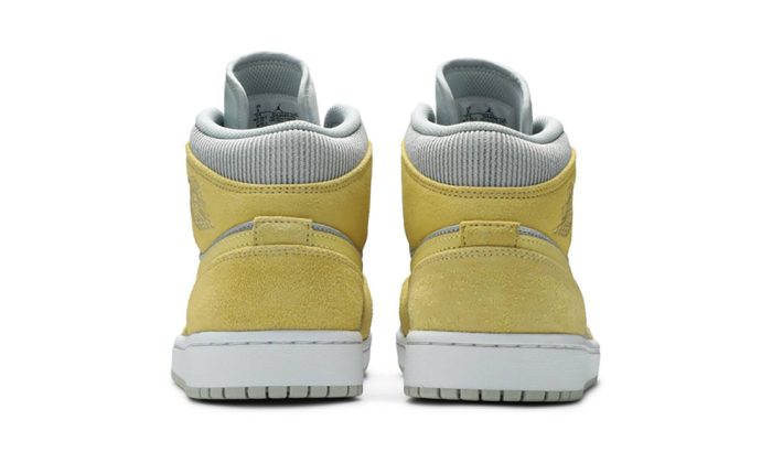 Air Jordan 1 Mid SE "Tan Grey Lemon Wash Yellow" - Dubai Sneakers