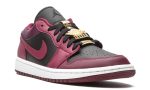 Nike Air Jordan 1 Mid SE Black Dark "Beetroot" - Dubai Sneakers