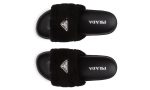 Prada shearling slides - Dubai Sneakers