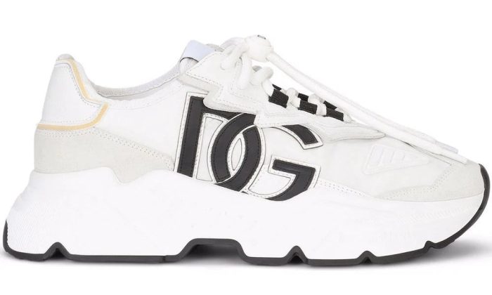 Dolce & Gabbana logo-patch lace-up sneakers - Dubai Sneakers