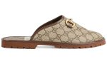 Gucci GG Supreme Horsebit-Detail Slippers - Dubai Sneakers