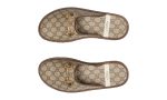 Gucci GG Supreme Horsebit-Detail Slippers - Dubai Sneakers