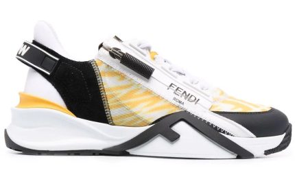 Fendi Panelled Low-Top Sneakers  #193802 - Dubai Sneakers