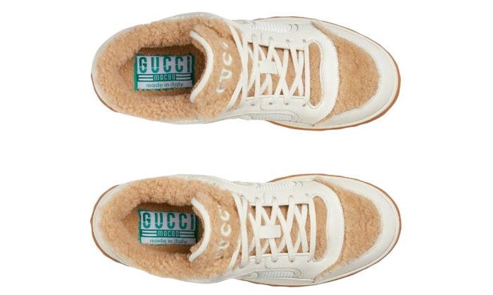 Gucci MAC80 Sneaker 'Off White Leather' - Dubai Sneakers