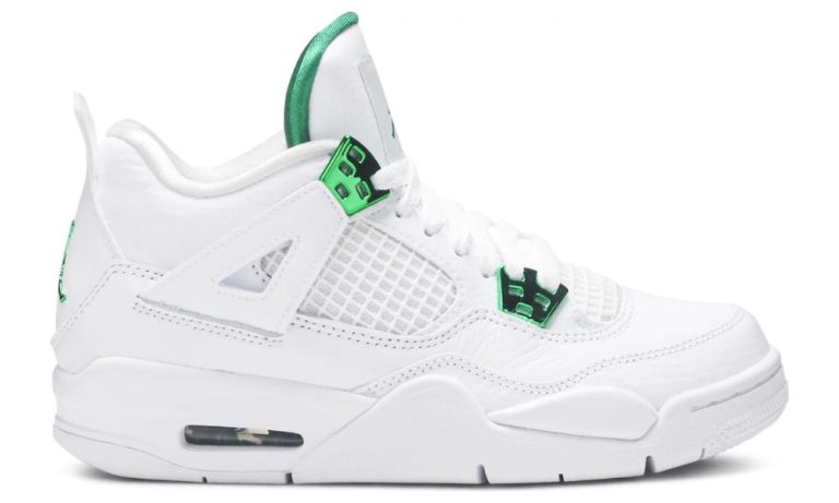 Nike Air Jordan 4 Retro 'Green Metallic' - Dubai Sneakers