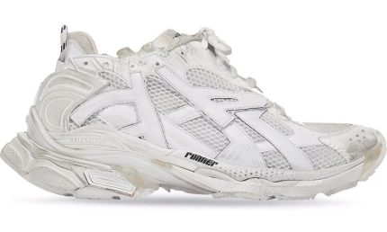 Balenciaga Runner low-top sneakers "White" - Dubai Sneakers