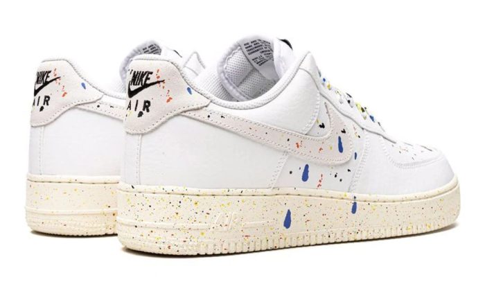 Air Force 1 LV8 3 GS 'Paint Splatter - White' - Dubai Sneakers