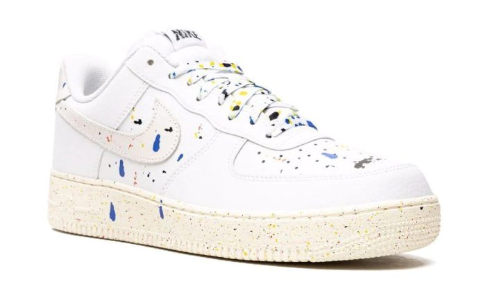 Air Force 1 LV8 3 GS 'Paint Splatter - White' - Dubai Sneakers