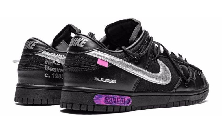 Nike x Off-White Dunk Low "Black" sneakers - Dubai Sneakers